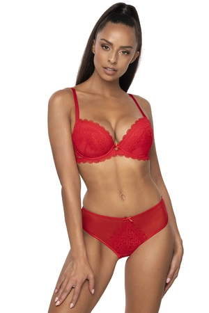 Mat 0198/11/2 Estelle Biustonosz push-up, czerwony