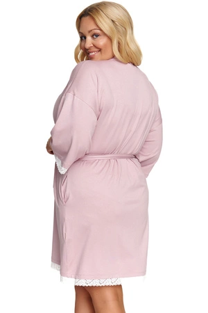 Doctor Nap SWW.7155 Nocna szlafrok, papaya