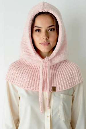 Vivisence 70110 Nakrycie głowy kaptur, pudrowy róż