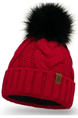 Vivisence 7014 Nakrycie głowy czapka, czerwony