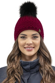 Vivisence 7016 Nakrycie głowy czapka, bordowy