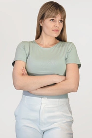 Babell Carla Koszulka klasyczna, mięta