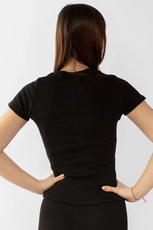 Dkaren Halima-Bl Bluzka klasyczna, czarny