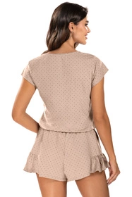 Vivisence 2021 Nocna piżama, beżowy