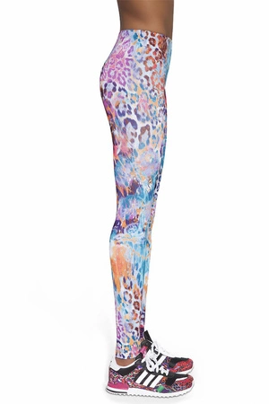 Bas Bleu Caty 90 Legginsy fitness, multicolor