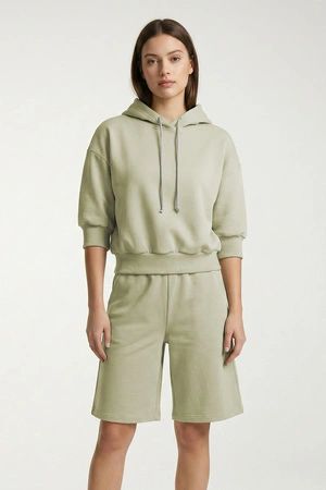 Vivisence 9210kmpl Komplet szorty + bluza, oliwkowy
