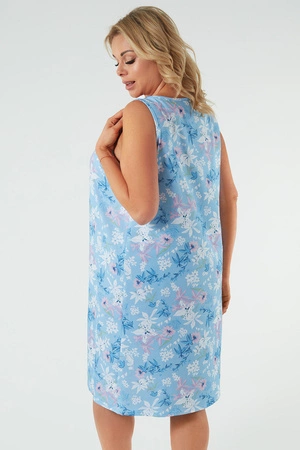 Italian Fashion Kaweri sz.r. Nocna koszula, druk/niebieski