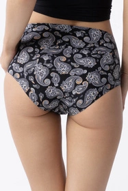 Julimex Panty Maxi Majtki wysokie figi, paisley