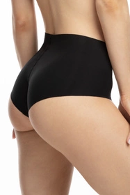 Julimex Infinity Boyshort Maxi Majtki wysokie figi, czarny