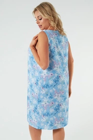 Italian Fashion Kaweri sz.r. Nocna koszula, druk/niebieski