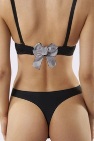 Julimex BA-19 kokarda na zapięcie 2-rzędowa Akcesoria do biustonosza zapięcie, houndstooth