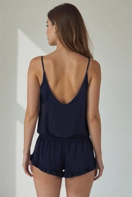 Vivisence 2044 Nocna komplet top + szorty, granatowy