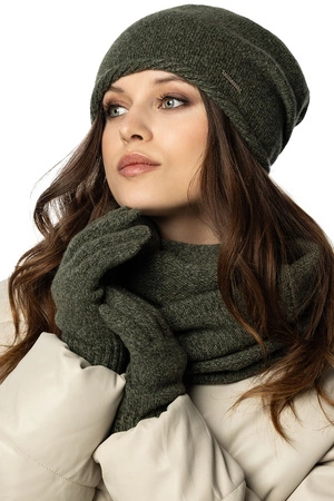 Vivisence 7208 Rękawiczki dzianinowe, zielony melanż