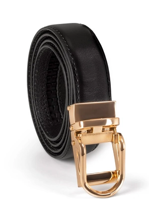 Vivisence P0005 Pasek skórzany, black