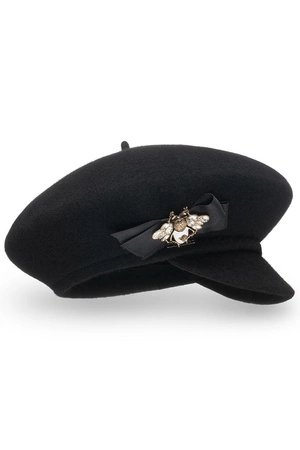 Vivisence 7063 Nakrycie głowy kaszkiet, czarny