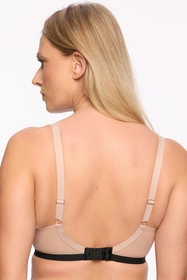 Gaia 1287 Carina Biustonosz miękki, czarno-beżowy