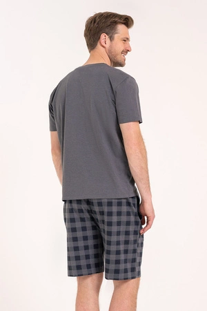 Moraj PDM3000-003 Nocna piżama, grey melange