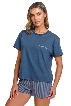 Doctor Nap PM.7423 Nocna piżama, denim blue
