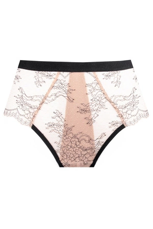 Unikat Atina Majtki figi, beż-czarny