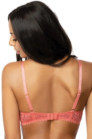 Mat 3633/11 Maddie Biustonosz push-up, koral