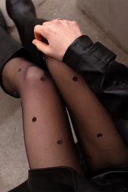 Fiore Confetti 20 DEN G6060 Wyrób pończoszniczy rajstopy, black