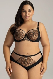 Ava 2144 Liana Majtki figi, classy black