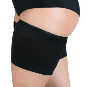 Julimex Opaska na uda Comfort Wyrób pończoszniczy opaski na uda, czarny