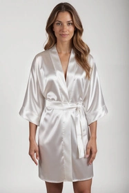 Vivisence 5033 Nocna szlafrok, ecru