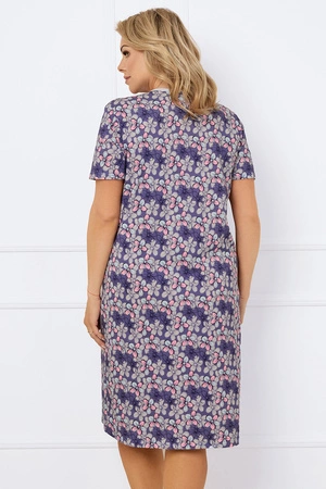 Italian Fashion Carbonia kr.r. Nocna koszula, druk/jeans