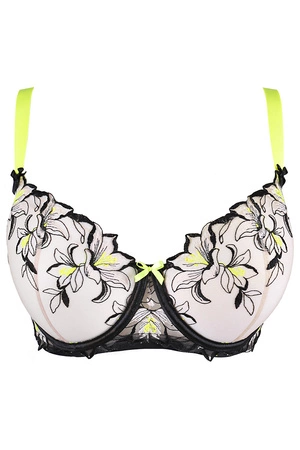 Axami V-10141 Biustonosz miękki, beżowo-czarny