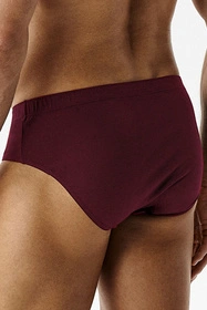 Atlantic 6SMP-001 6-pack Majtki slipy, burgund/czarny/khaki/brąz/grafit/czarny