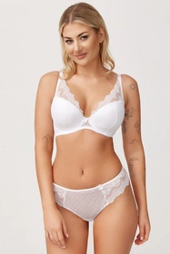 Azal Wera Biustonosz półusztywniany, biały