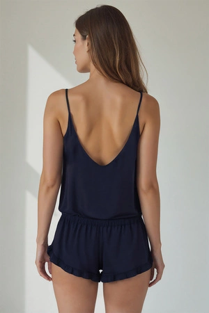 Vivisence 2044 Nocna komplet top + szorty, granatowy