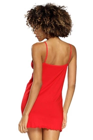 Dkaren Flawia Nocna koszulka, czerwony