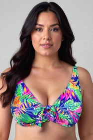 Vivisence 3203 Kostium kąpielowy biustonosz miękki, wielokolorowy