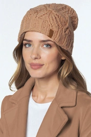 Vivisence 70112Kmpl Komplet czapka+szalik, beżowy