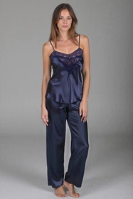 Vivisence 2035 Nocna komplet top + spodnie, granat