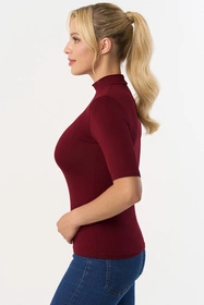 Babell Layla Bluzka klasyczna, bordo