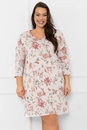 Italian Fashion Salta r.3/4 Nocna koszula, druk/róż