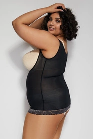 Mitex Glam Top Koszulka modelująca, czarny