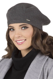 Vivisence 7005 Nakrycie głowy beret, ciemnoszary