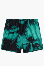 Atlantic KMB-227 Kostium kąpielowy bermudy, zielono-czarny