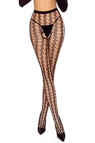 Passion TiOpen 031 Wyrób pończoszniczy rajstopy, black