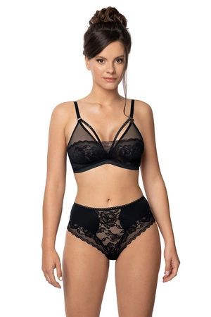 Róża Lafonia Majtki figi, czarny