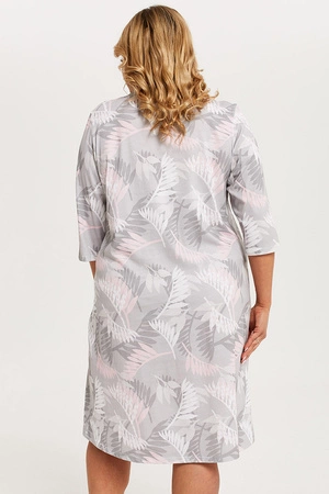 Italian Fashion Bartonia r.3/4 Nocna koszula, druk/szary