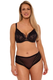 Gaia 1272 Johanne Biustonosz usztywniany, czarny