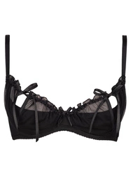 Axami V-6451 Charbon Biustonosz półbiustonosz, czarny