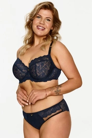 Lupo 2619 BIG Biustonosz miękki, granat