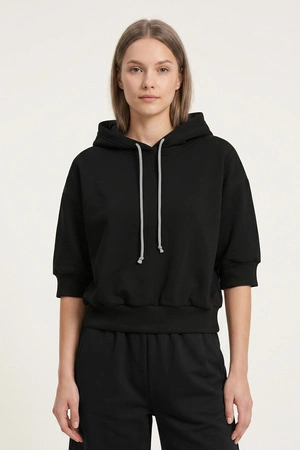 Vivisence 9008 Bluza nierozpinana, czarny