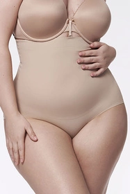 Julimex 251 Figi Wysoka Talia Majtki figi modelujące, natural